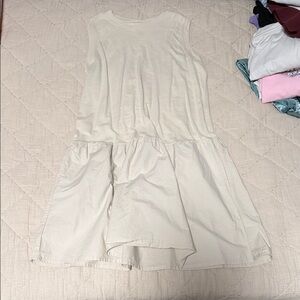 Universal Thread Cream Asymmetrical Dress